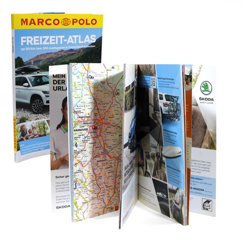 Skoda Freizeitatlas Marco Polo Marketingaktion